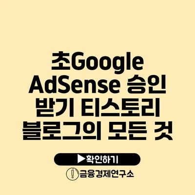 초Google AdSense 승인 받기 티스토리 블로그의 모든 것