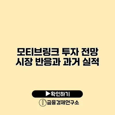 모티브링크 투자 전망 시장 반응과 과거 실적